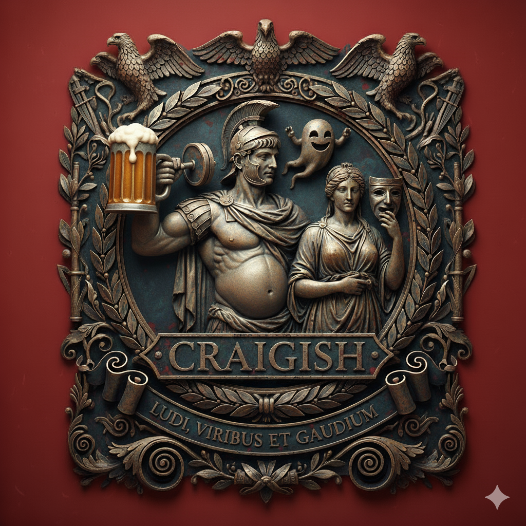Craigish Roman-style emblem