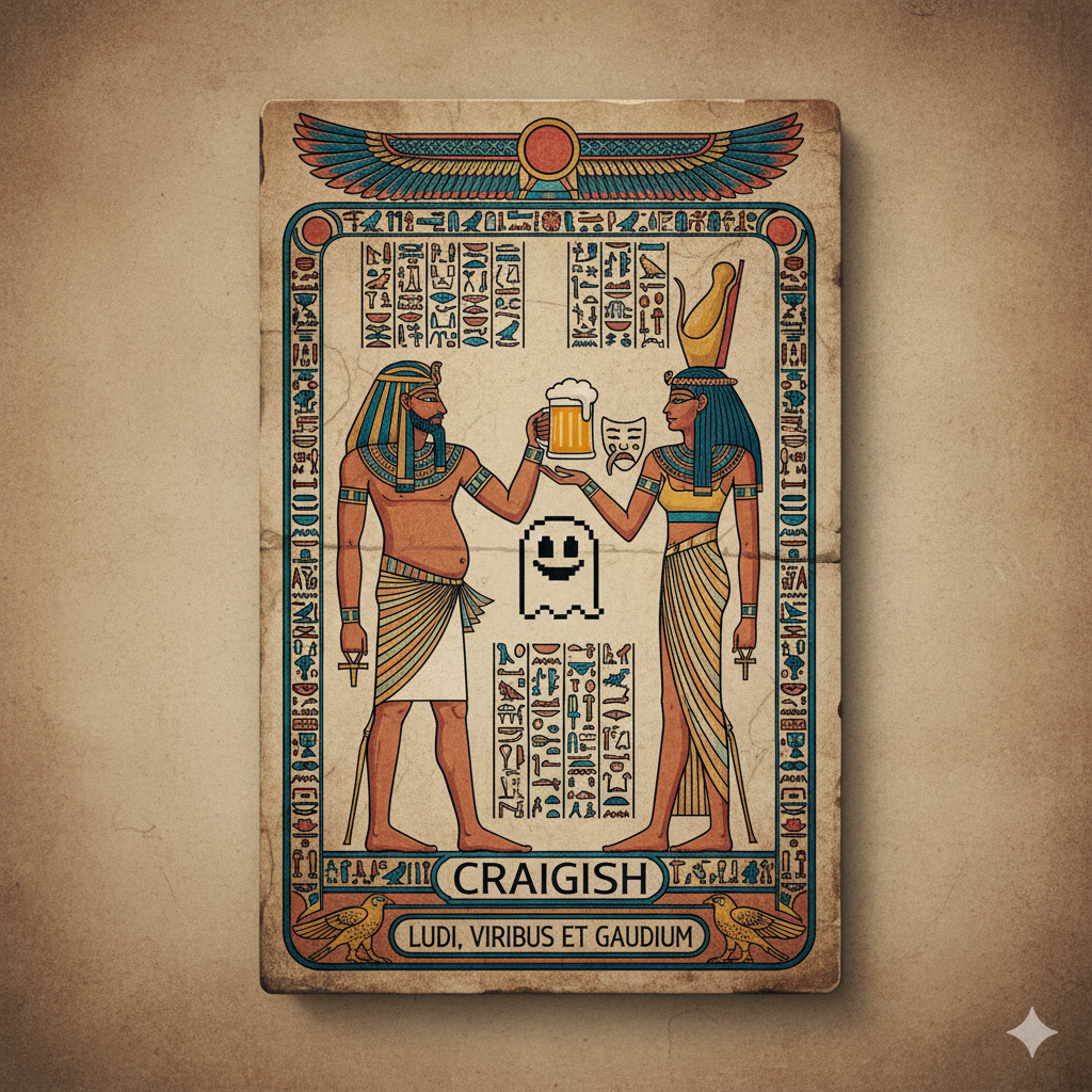 Craigish ancient Egyptian style art